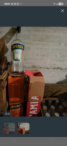 Bottiglie vuote aperol - bottiglie,