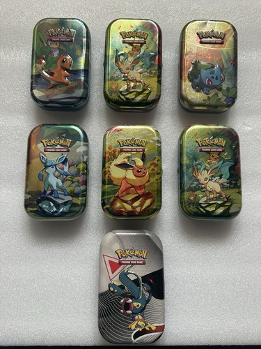 Pokemon mini tin - pokemon, vuote