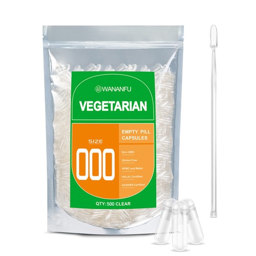 Capsule vuote vegetali taglia - capsule,
