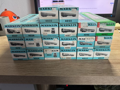 Märklin scatole vuote - h0,