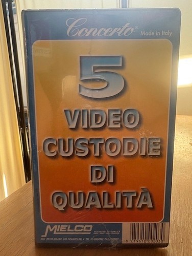 Custodie vuote porta - vhs, set