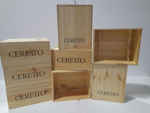 Lotto casse legno - casse, vino