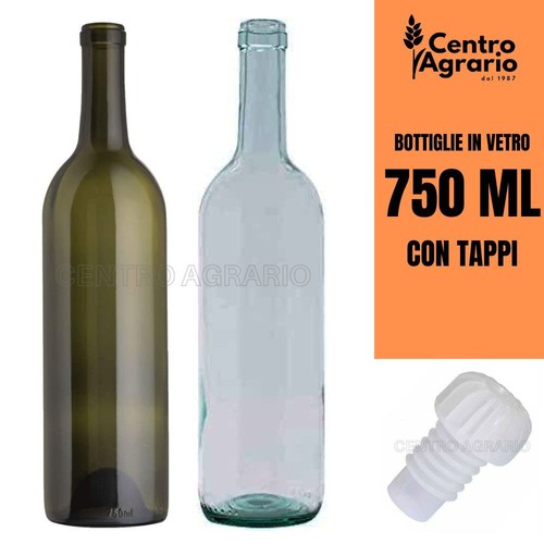 Bottiglia vetro vuota - bottiglia, con