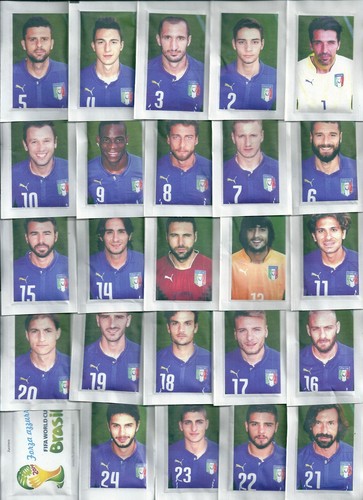 Forza azzurri bustine di - forza,