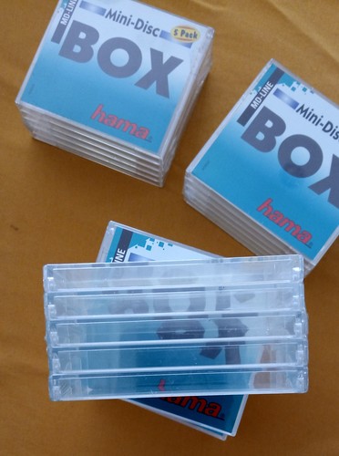 Custodie vuote per minidisc - vuote, minidisc"