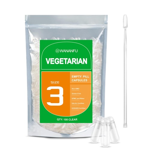 Capsule vuote vegetali taglia - vuote,
