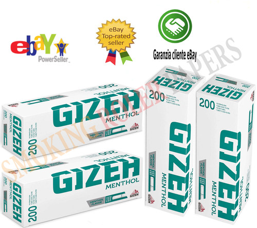 Gizeh mentolo con tubetti - gizeh, con,